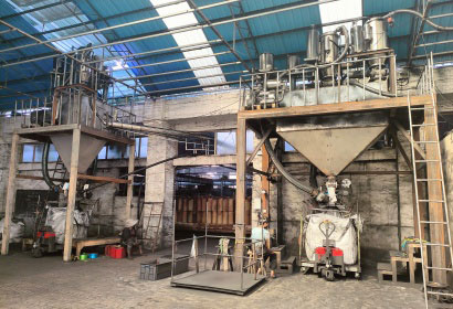 Activated Carbon Ton Bag Feeding Metering Vacuum Conveying System